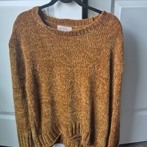 PHILOSOPHY Honey Gold Sweater L. NEW WITH TAGS.